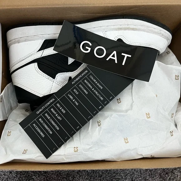 Nike Air Jordan Black and White Sneakers (women’s) - Picture 2 of 7